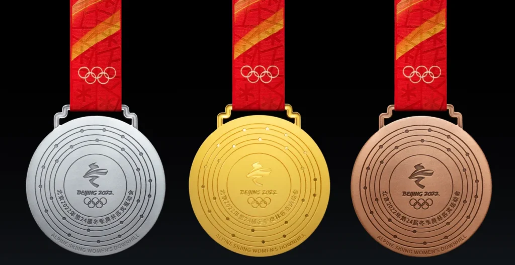 Taliolümpiamängude medali tagakülg